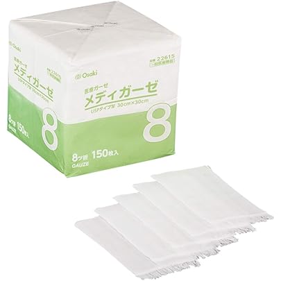 Amazon | オオサキメディカル メディガーゼ 平 (30cm×30cm) 150枚入